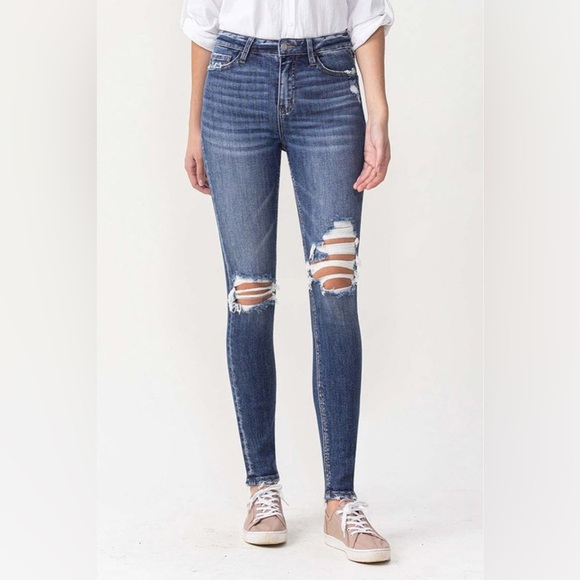 Lovervet Hayden High Rise Skinny - Picture 1 of 6